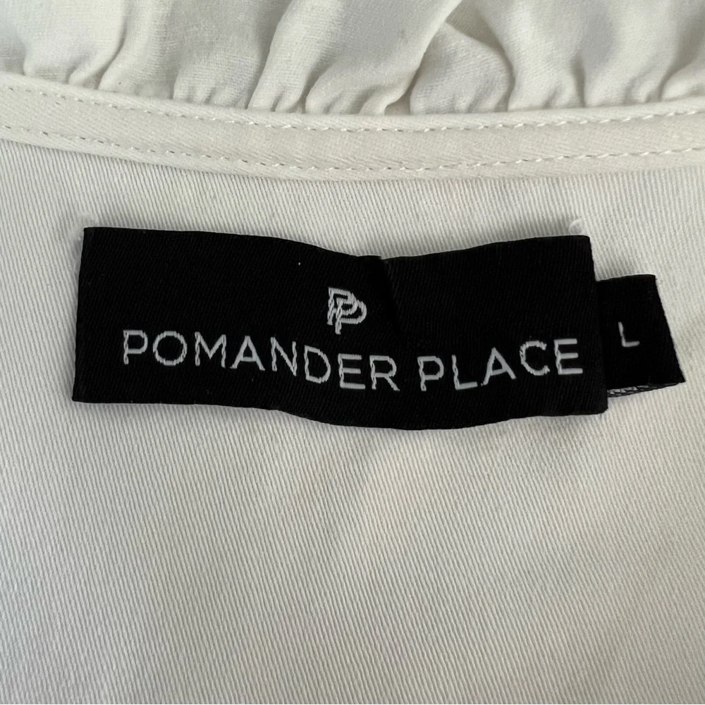 Pomander Place White Button-Down Dress - Picture 7 of 10